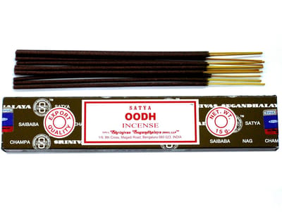 Satya Oodh Wierookstokjes - 1 Doosje 15 Gram - Wierook Stokjes - Premium Wierook