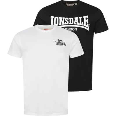 Lonsdale Yarnbrook T-shirt Regular fit dubbelpak