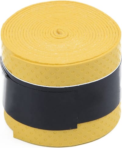 Qatrixx grip - Tennis - Badminton - Squash - Racket Grip - overgrip - Geel