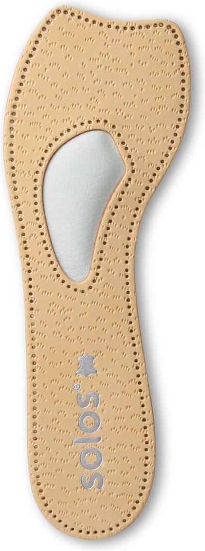 Solos Leather Plus lady spreidvoet inlegzool voor open pumps en dames schoenen - maat 36