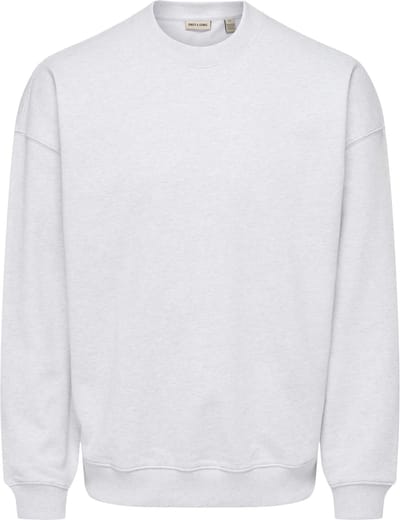 ONLY&SONS - ONSLUCAS OVZ LS CREW SWEAT - Heren - Sweaters