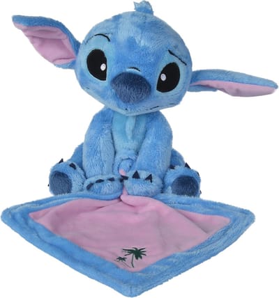 Disney - Lilo & Stitch Stitch - 25 cm - Alle leeftijden - Kraamcadeau - Babygeschenk - Knuffeldoek