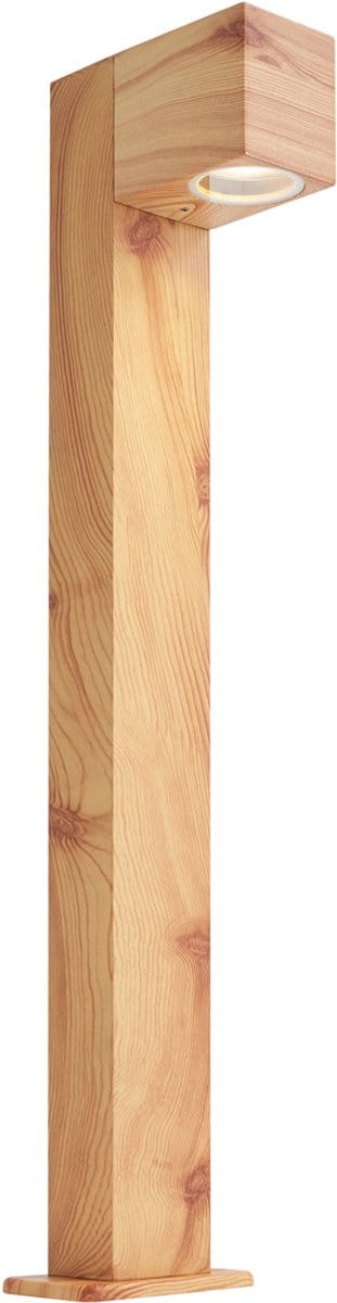 QAZQA baleno - Moderne Staande Buitenlamp | Staande Lamp voor buiten - 1 lichts - H 65 cm - Bruin - Buitenverlichting