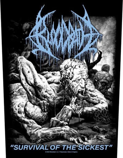 Bloodbath - Survival Of The Sickest Rugpatch - Zwart