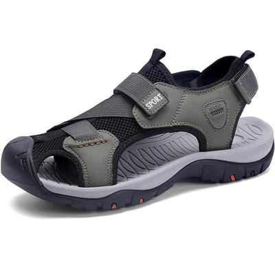 Sandalen Heren Zomer Nieuw Buiten Sport Bovenkleding Rijden Gat Vrije Tijd Pomp Zachte Zool Strandschoenen 46