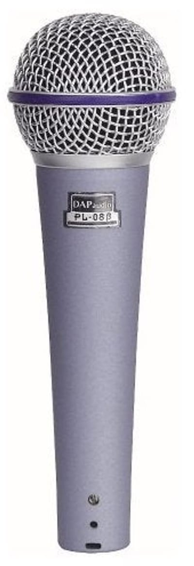 DAP Audio PL 08B, microfoon met 6m microfoon kabel