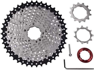 10 Speed Cassette 11-42T voor Fietsen - Vervangingsaccessoire voor Stalen Fietskettingen en Versnellingssystemen