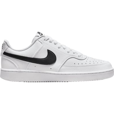 Nike Court Vision Low Next Nature Dames Sneakers - White/Black