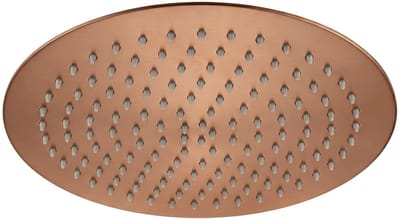 Rea - Ronde Douchekop Js-p014brg 30cm Brush Copper - 30 x 30 x 0,2 cm