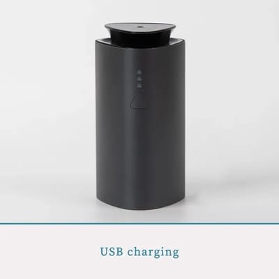 Archi Auto Diffuser – Luchtverfrisser auto - Draadloze Aroma Diffuser met USB Opladen – Luchtverfrisser en Aromatherapie - Zwart