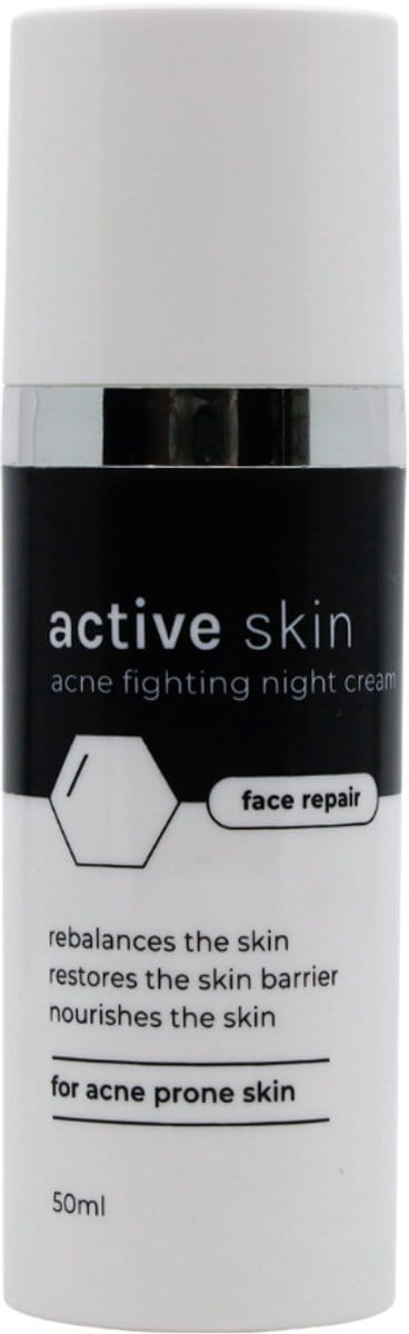 Activeskin Face Repair - Nachtcreme Mannen - Moisturizer - Oogcreme - Hyaluronzuur - Gezichtscreme - Acne - Skincare - Wallen - Gezichtsverzorging - 50ml