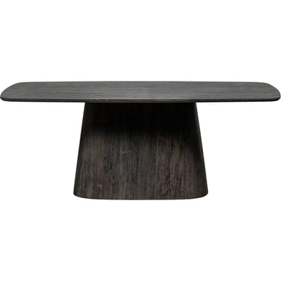 WOOOD Leah Eettafel - MDF - Donkerbruin - 76x200x105