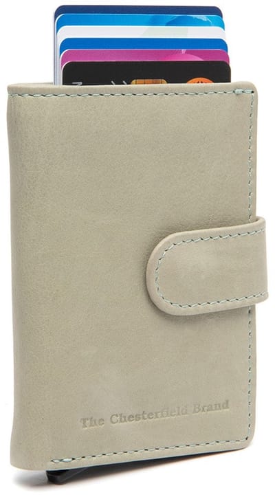 The Chesterfield Brand - Leren Pasjeshouder Oceaan Groen Kaunas