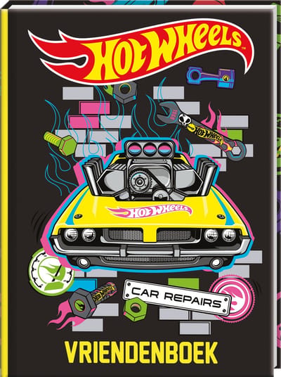 Hot Wheels – Vriendenboekje – 80 pagina’s – Hardcover