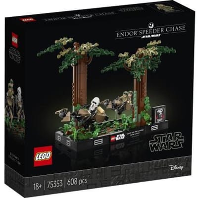 LEGO Star Wars Endor Speederachtervolging Diorama Set - 75353