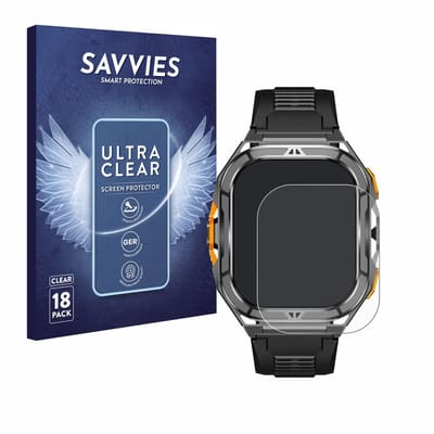 Savvies - Screenprotector voor Stahlgear Thor 3.0 - Folie Beschermfolie transparant 18 Stuks