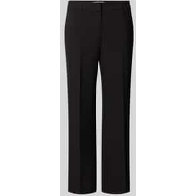 Wide fit stoffen broek met viscose Model 'Olessa'