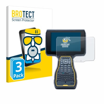 BROTECT - Screenprotector voor Trimble TSC7 Controller - Folie Beschermfolie Beschermglas matte 3 Stuks