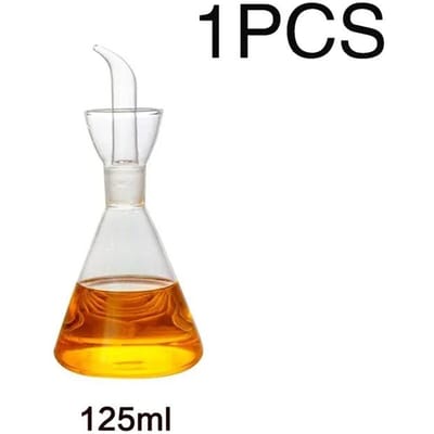 Hoge Borosilicaatglas Oliepot Huishoudelijk Lekvrij Olie Azijn Potten Keuken Sojasaus Olietank Kruidenfles Keukengereedschap white