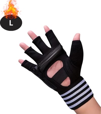 Nivard MMA Handschoenen - Gloves - Sparring Handschoenen - Heren - Dames - Grappling - Bokshandschoenen - Vecht Handschoenen - Zwart - L