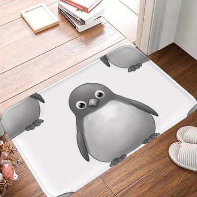 1 stuk Patroon van hoed en tas Keukenvloerkleed Antislip Deurmat Popdesign Badkamervloerkleed Badmat Tapijt voor Huis Wastafel Wassen Decoreeree 400MMx600MM