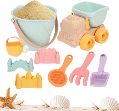 Zandspeelgoed Set - Strandspeelgoed Kinderen - Buiten Spelen - Compleet Accessoires - 26 x 15 x 19 cm - Uniek Kenmerk