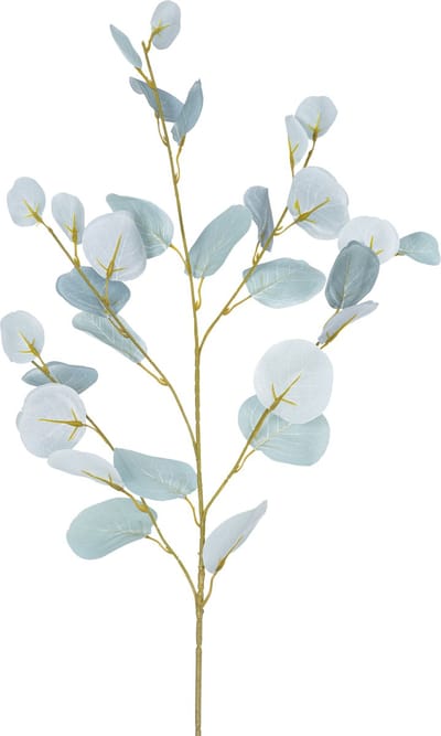 Easyplants | Kunsttak eucalyptus 84 cm | Zijde | Nepbloemen | groen | Onderhoudsvrij | Kant-en-klaar