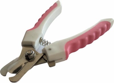 New Age Devi - "- Professionele Nagelknipper voor Honden & Katten - Nageltang - Nagelschaar voor Konijnen, Cavia's & andere Dieren - Roze"
