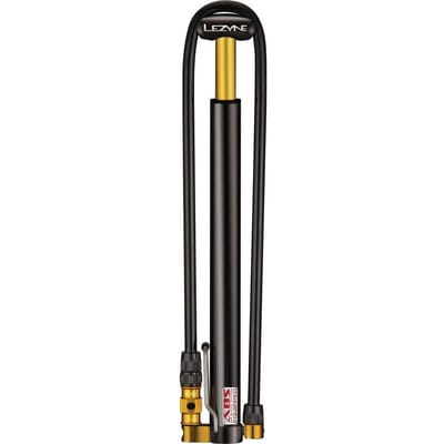 Lezyne Micro Floor Drive HP - Fietspomp - Tot 11 bar/160 psi - Slanglengte 60 cm - Presta en Schrader ventielen - Aluminium - Zwart