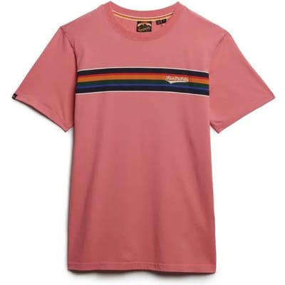 Superdry - Outdoor Stripe Logo Relaxed T-shirt - Heren - T-shirts