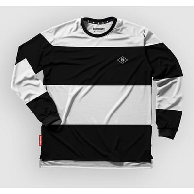 Loose Riders Baseline Bold Long Sleeve Jersey wit
