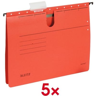 Alpha - A4 - Cardboard,Metal - Red - 225 g/m² - FSC - DIN 821 - 348 mm