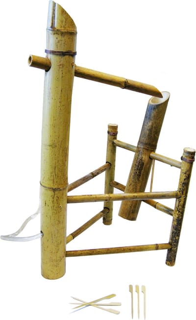 Ubbink - Watertuimelaar - waterornament - bamboe - decoratief