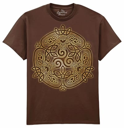 Uilen Owl Symbol The Coloured House T-shirt M