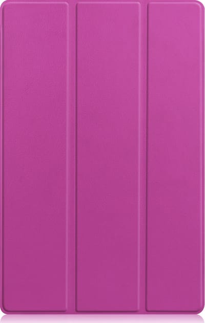 Hoesje - Geschikt voor Lenovo Tab P11 Plus - Dun & Stevig - Trifold Bookcase - Hard Cover - Hardcover Book Case - Tablet Hoes - Paars
