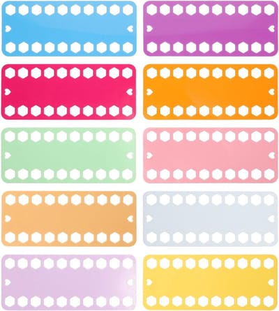 Garen Organisator - Draad Houders - Kruissteek Projecten - Veel Gaten - 10 Stuks - Assorti