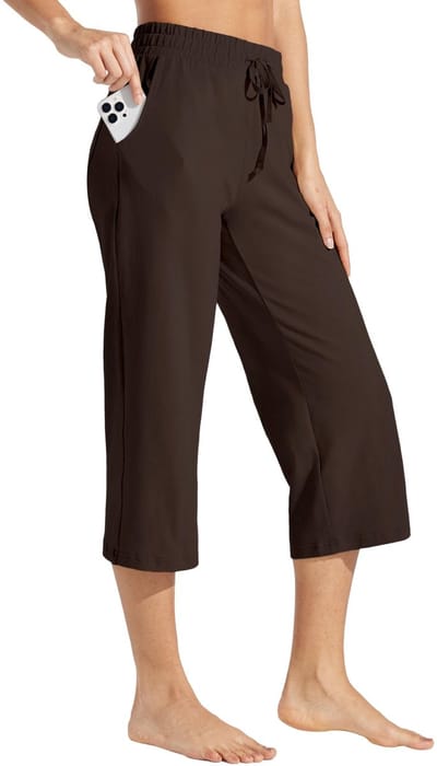 Dailygoods - Capri Broek voor Dames van Katoen - Ideaal voor Yoga en Casual Gebruik