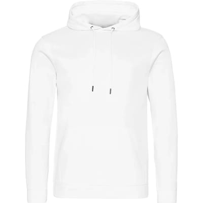 Just Hoods Sports Polyester Hoodie JH006 - ARCTIC WHITE - L