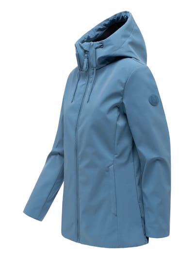 Marikoo dames softshell tussenjas Minaa met capuchon