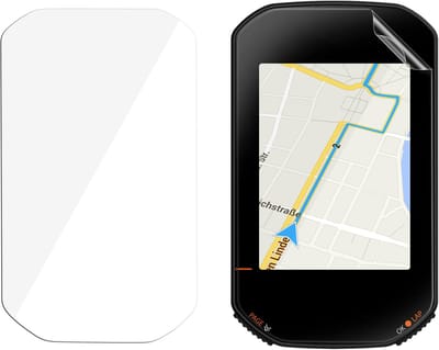 kwmobile 2x Fiets-GPS-beschermfolie voor Bryton Rider 420 - Set van displaybeschermfolies voor fiets-GPS-computers - transparante displayschild van PMMA