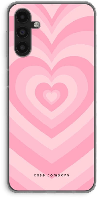Case Company® - Hoesje geschikt voor Samsung Galaxy A04s hoesje - Hart Roos - Soft Cover Telefoonhoesje - Bescherming aan alle Kanten en Schermrand