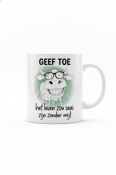 Nevolis® | Koffiemok 330ml met Uniek Design | Ontwerp Jouw Eigen Mok | Handgemaakt Cadeau voor Koffieliefhebbers | Gepersonaliseerd op Aanvraag | Enkel of Grote Bestelling