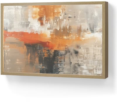 Wandlamp 60x40 cm - Oplaadbaar - Verf - Patroon - Modern - Kunst - Wandlampen binnen woonkamer - Slaapkamer lamp - Decoratieve nachtlamp - Vloerlamp draadloos