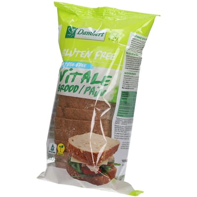Damhert Vitaal Brood Glutenvrij Lactosevrij 300 gr