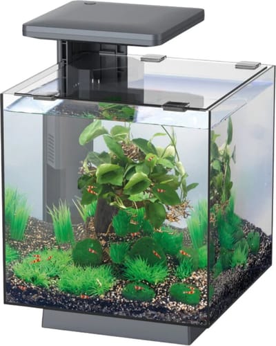 SuperFish Qubiq 15 LED | 15L | 25 x 25 x 35CM Zwart