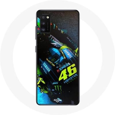 Samsung Galaxy A41 hoesje Valentino Rossi Moto GP-coureur