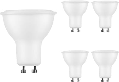 Technik GU10 LED Spot 4.7W - 350lm - 2700K - Extra Warm Wit - LED Spot Lamp - Vervangt 32W Gloeilamp - 5 stuks