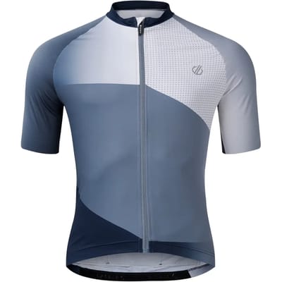 Dare2B Heren Fietsshirt met korte mouwen en bliksemprint