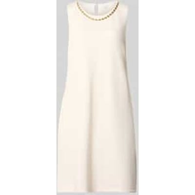 relaxed fit jurk met viscose in knielengte