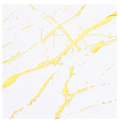 Servetten – Marble Wit/Goud – 20 stuks – Feest & Tafel Decoratie